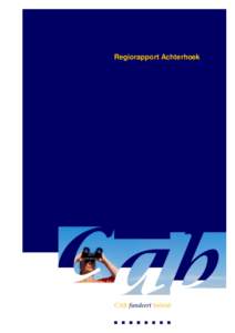 Regiorapport Achterhoek  Regiorapport Achterhoek POA Achterhoek