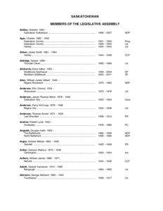 Microsoft Word - Members of the Legislative Assembly.doc