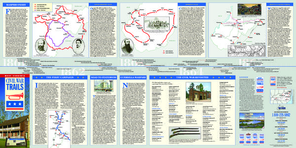 West Virginia / Virginia in the American Civil War / Jones-Imboden Raid / Battle of Philippi / John D. Imboden / Staunton and Parkersburg Turnpike / William E. Jones / Shenandoah Valley / Battle of Rich Mountain / Southern United States / West Virginia in the American Civil War / History of West Virginia