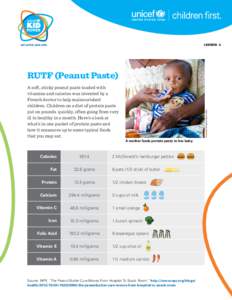 Handout 3: Protein Paste  LESSON 3 A soft, soft, sticky