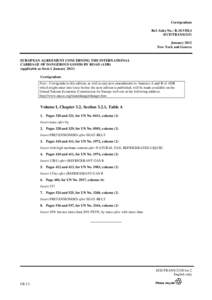 Corrigendum Ref. Sales No.: R.10.VIII.4 (ECE/TRANS/215) January 2012 New York and Geneva