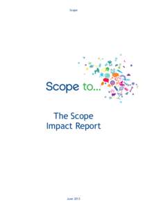 The Scope Impact Report - June[removed]version 1)