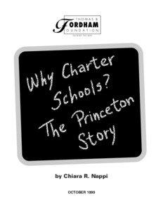 New Jersey / Alternative education / Charter school / Education in the United States / Education policy / Princeton Regional Schools / State school / Chiara Nappi / Education reform / Mercer County /  New Jersey / Education / Princeton /  New Jersey