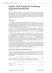 C ONTRIBUTED RESEARCH ARTICLE  1 fanplot: An R Package for Visualising Sequential Distributions