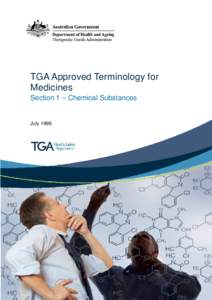 TGA Approved Terminology for Medicines - Chemical substances
