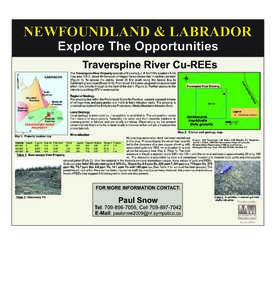 NEWFOUNDLAND & LABRADOR Explore The Opportunities LABRADOR Labrador City