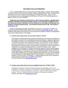 Titles / Association of Public and Land-Grant Universities / Coalition of Urban and Metropolitan Universities / Education in Richmond /  Virginia / Virginia Commonwealth University / Professor / Graduate school / Doctor of Philosophy / Tenure / Education / Academia / Knowledge