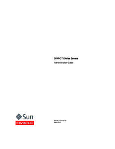 Oracle VM / Oracle Database / Solaris / Oracle Corporation / SPARC T3 / Comparison of platform virtual machines / Oracle Exadata / Software / Proprietary software / Logical Domains