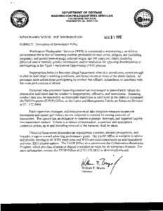 .. DEPARTMENT OF DEFENSE WASHINGTON HEADQUARTERS SERVICES 1155 DEFENSE PENTAGON WASHINGTON, DC[removed]