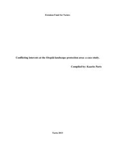 Conservation / Environmental law / Natura / Habitats Directive / Otepää / International Union for Conservation of Nature / Environment / European Union / Earth