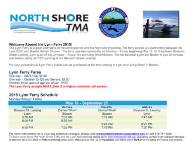 Lynn Ferry Info Page