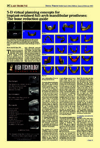 2C lab  tribune Dental tribune Middle East & Africa Edition | January-February 2015