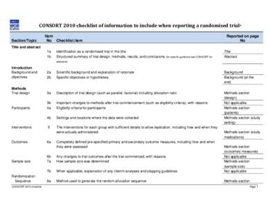 Microsoft Word - CONSORT 2010 ChecklistPlos_one_27_11_14.doc