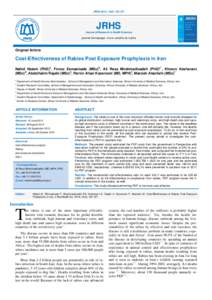 JRHS 2014; 14(2): [removed]JRHS Journal of Research in Health Sciences  journal homepage: www.umsha.ac.ir/jrhs