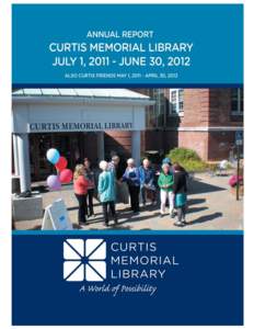 Curtis Memorial Library Board of Directors[removed]Cathy Barter, President 1 Joanne Bollinger