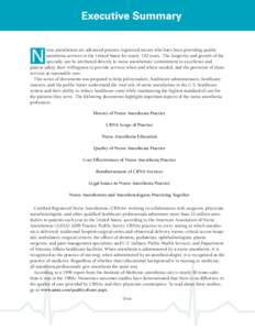 Nursing / Nurse anesthetist / American Association of Nurse Anesthetists / Anesthesiologist / Anesthesia provision in the US / Patient safety / Surgeon / Dental anesthesiology / Medicine / Health / Anesthesia