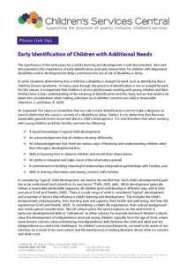 Microsoft Word - Early_Identification_of_Children_with_Special_Needs.doc