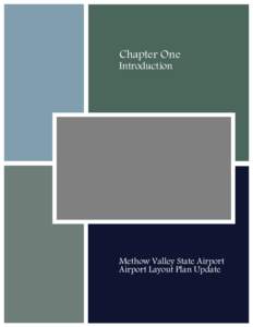 Chapter One  Introduction Methow Valley State Airport Airport Layout Plan Update