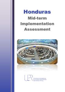 Honduras Mid-term Implementation Assessment  Promoting and strengthening