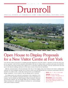 Drumroll: events at Fort York