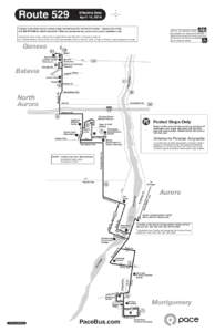 Route 529  \ Effective Date April 14, 2014