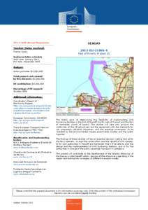 TEN-T Multi-Annual Programme  Member States involved: France, Spain  SEAGAS