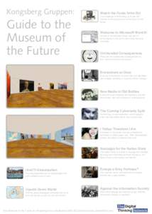 Kongsberg Gruppen:  Guide to the Museum of the Future