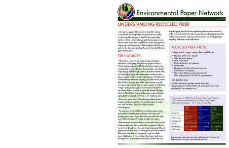 THE PATH TO RESPONSIBLE PAPERS  Environmental Paper Network