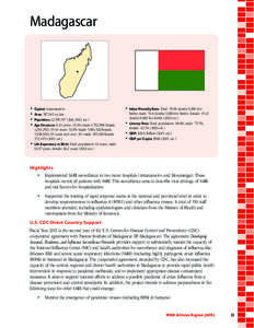 Centers for Disease Control and Prevention, Influenza Division International Activities, Fiscal Year 2011 Annual Report