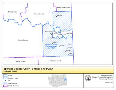 Pend Oreille County Ferry County Stevens County  Deer Park