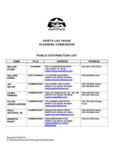 Microsoft Word - Public Distribution List.doc