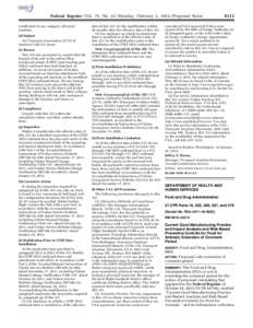 Federal Register / Vol. 79, No[removed]Monday, February 3, [removed]Proposed Rules certificated in any category, all serial numbers. (d) Subject Air Transport Association (ATA) of America Code 52, Doors.