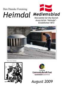 Den Danske Forening  Heimdal Medlemsblad Newsletter for the Danish