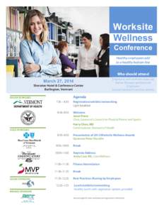 2014 Worksite Wellness Conference Registration and Agenda Brochure
