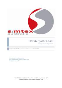 Microsoft Word - Simtex Manual - X-Lite