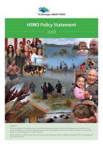 Rehua / Iwi / New Zealand / Environmental Risk Management Authority / Hazardous Substances and New Organisms Act / Ngāi Tahu
