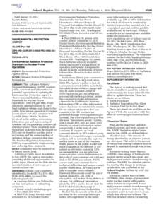 Federal Register / Vol. 79, No[removed]Tuesday, February 4, [removed]Proposed Rules Dated: January 23, 2014. Kevin C. Kiefer, Captain, U.S. Coast Guard, Captain of the Port Baltimore. [FR Doc. 2014–02292 Filed 2–3–14; 