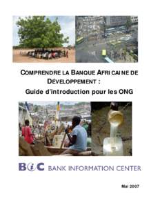 EXAMINER LA BANQUE DE DVELOPPEMENT AFRICAINE :