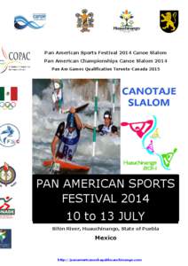 Bulletin Panam Champs CSL Huauchinango 2014