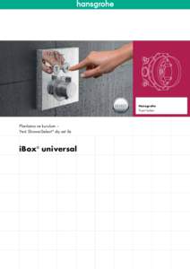 Hansgrohe Ticari haber Planlama ve kurulum – Yeni ShowerSelect ® dış set ile