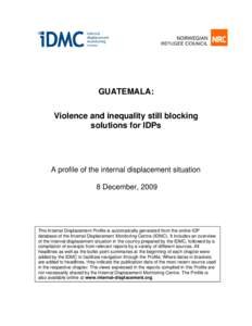 Population / Ethics / Injustice / Internally displaced person / Human geography / Human rights abuses / Norwegian Refugee Council / Refugee / Displaced person / Forced migration / Persecution / Demography