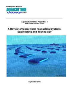 Open-water Production Systems, Engineering and Technology