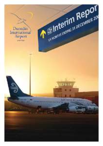 3  Chairman’s Report While it is pleasing to again report an increase in gross revenue, that is offset by a disappointing but not unexpected small decline in passenger movements for the period