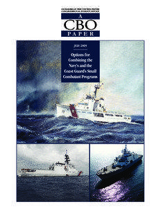 Options for Combining the Navy’s and the Coast Guard’s Small Combatant Programs