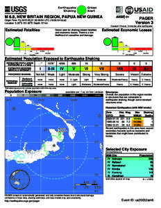 Earthquake Shaking Green Alert