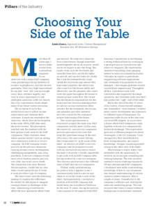 Pillars of the Industry  Choosing Your Side of the Table Linda Ames, Appraisal Lead, Carbon Management Business Unit, BP Alternative Energy