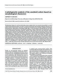 Blackwell Publishing LtdOxford, UKZOJZoological Journal of the Linnean Society0024-4082© The Linnean Society of London? [removed]