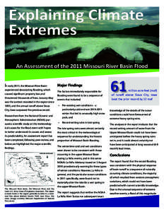 Physical oceanography / Tropical meteorology / Water / Missouri River / La Niña / Flood / El Niño-Southern Oscillation / Sioux City /  Iowa / Atmospheric sciences / Meteorology / Geography of the United States