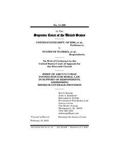 United States Constitution / Amicus curiae / Roman law / Enumerated powers / Commerce Clause / Tenth Amendment to the United States Constitution / Printz v. United States / General Welfare clause / Patient Protection and Affordable Care Act / Government / Law / Politics