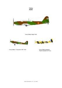 Fairey Battle Fairey Battle, België 1940  Fairey Battle, 12 Squadron RAF 1940